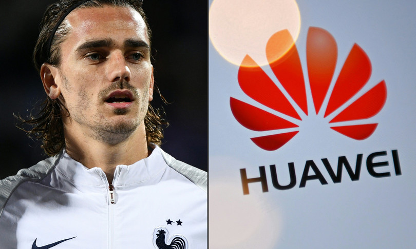 huawei griezmann calcio uiguri