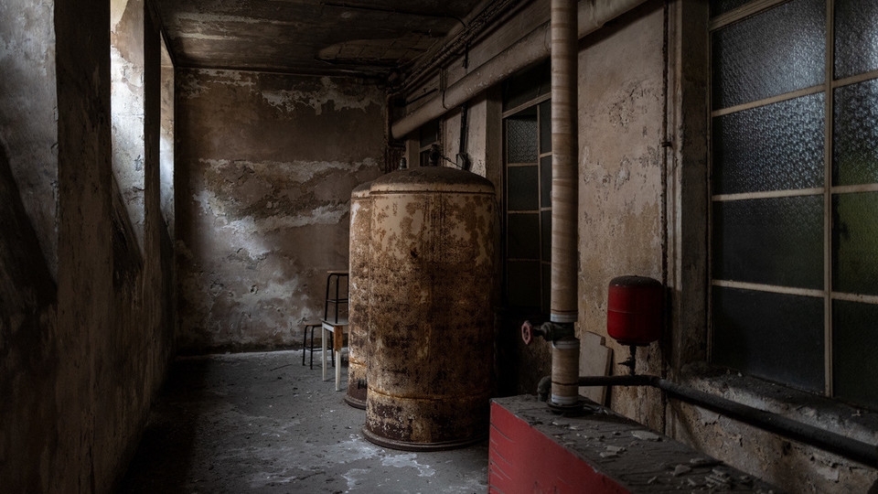 I locali della piscina dove nuotava Mussolini quando andava a Torino &nbsp;