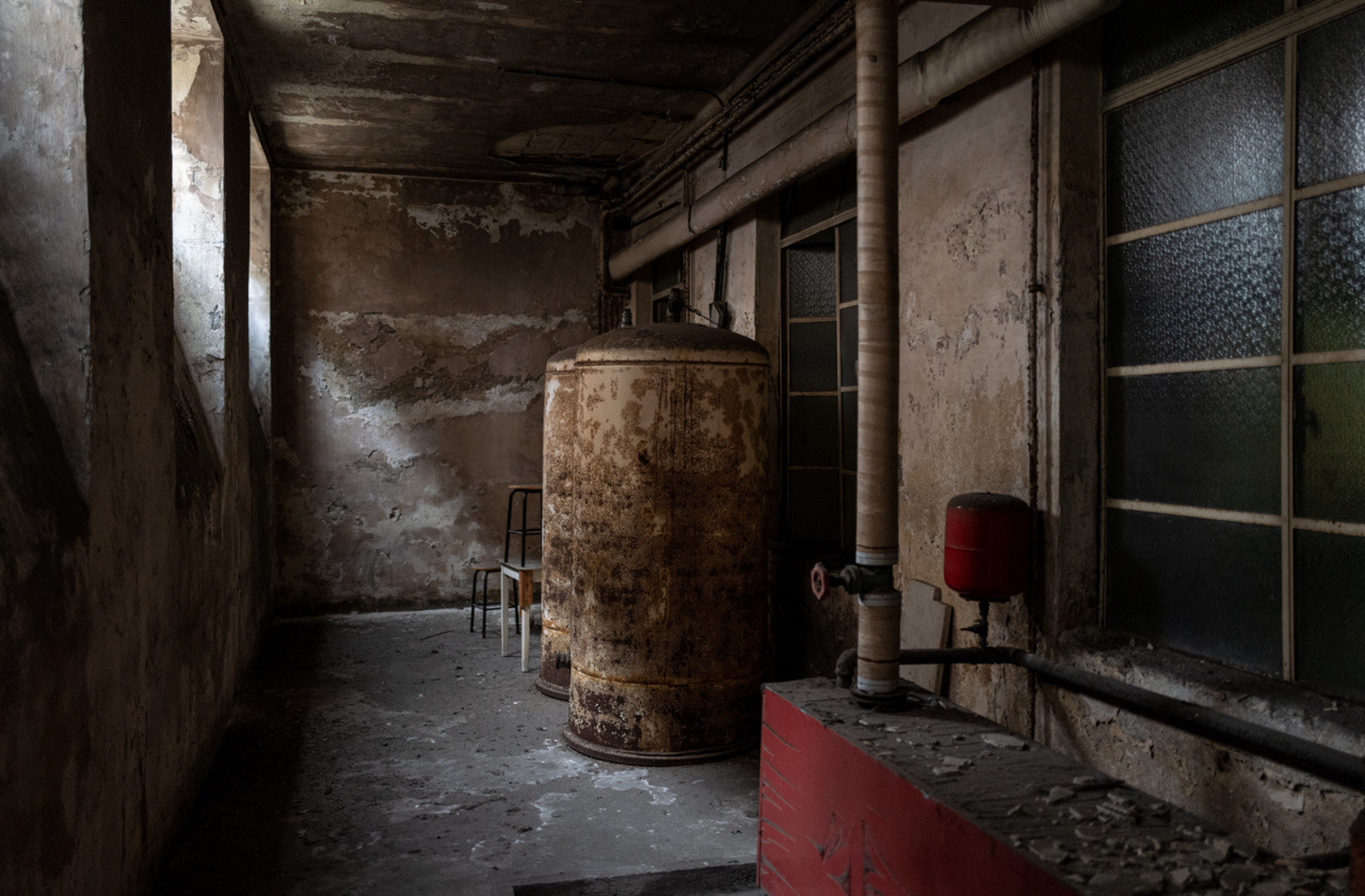 I locali della piscina dove nuotava Mussolini quando andava a Torino &nbsp;