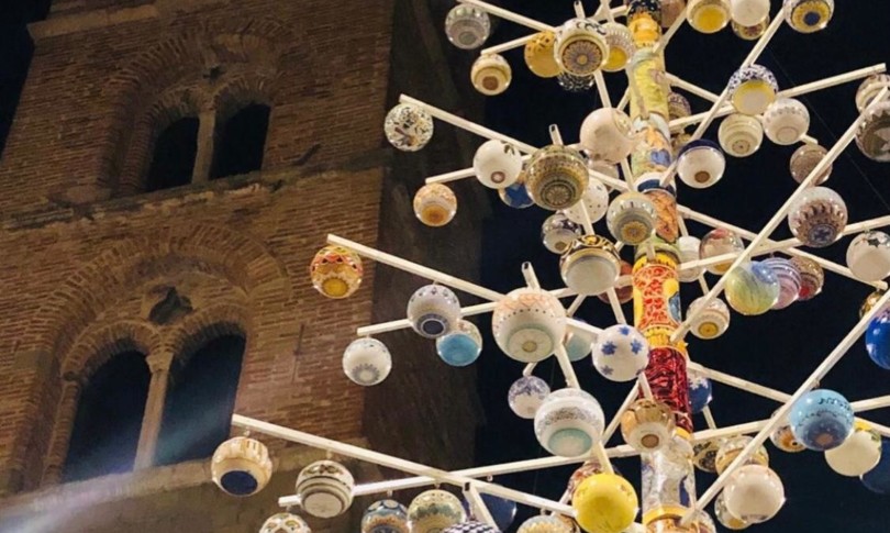 deruta albero ceramica piu grande del mondo