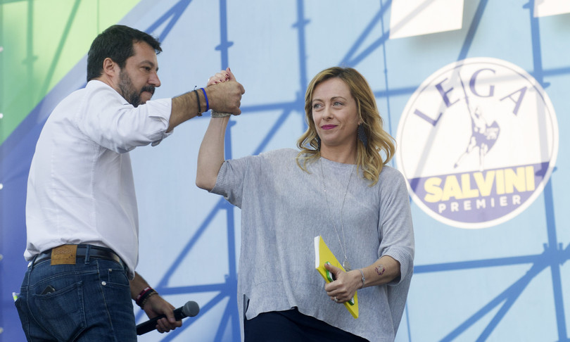 centrodestra governo unità nazionale salvini meloni berlusconi