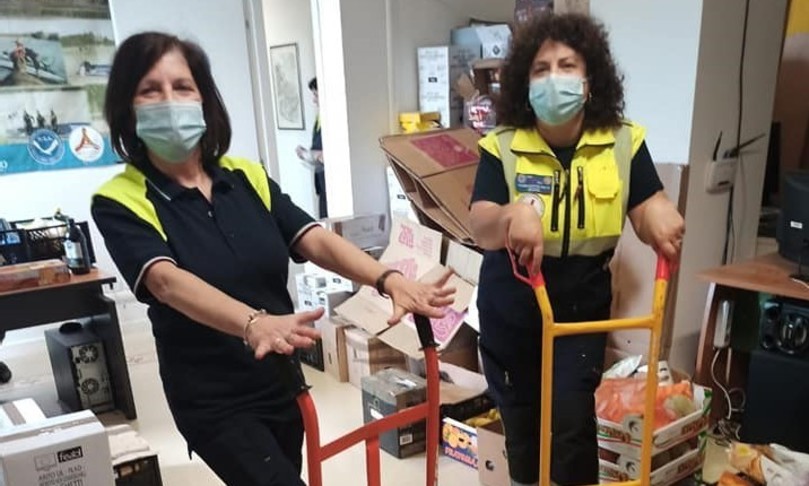 Covid: un giorno con i volontari della Fukyo