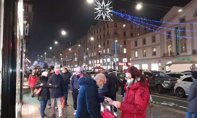 Covid Natale italia in rosso