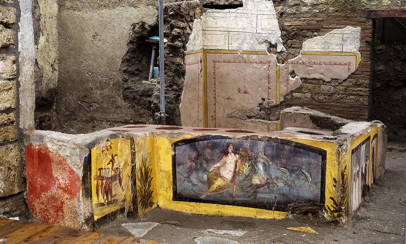 pompei riaffiora intatto termopolio