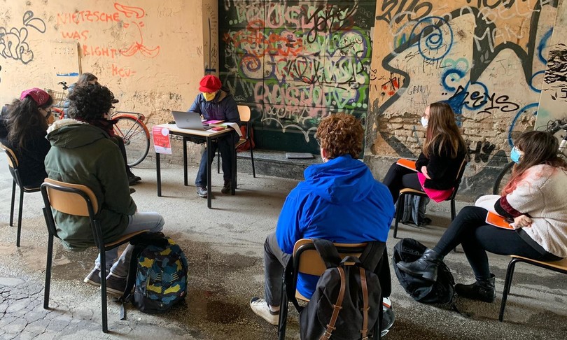 scuola battaglia pasionaria no dad