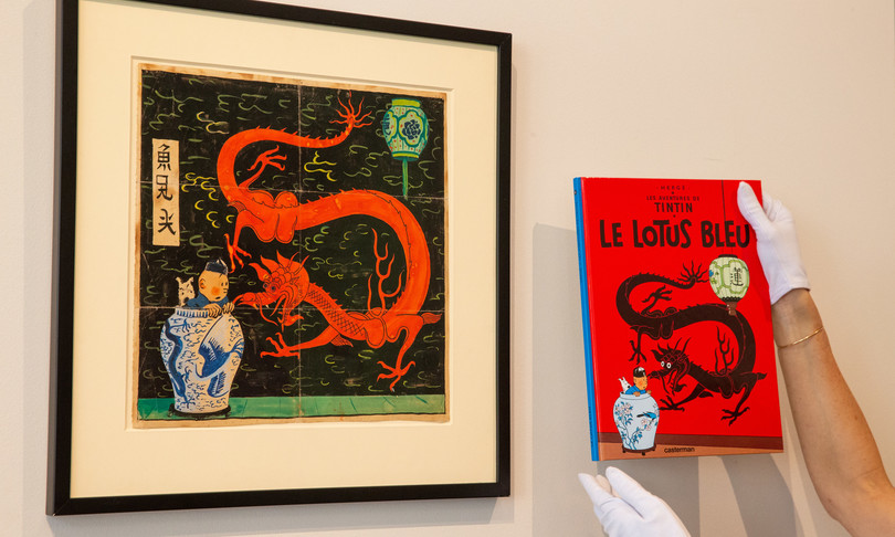 francia tintin herge asta