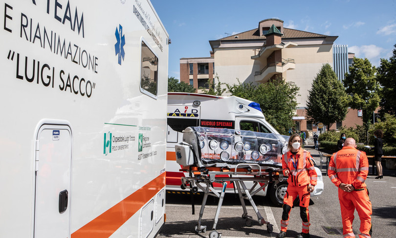terza ondata allarme ospedale Sacco