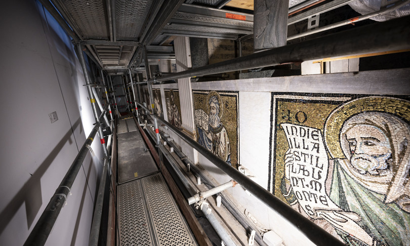 firenze tornano a risplendere mosaici trecenteschi battistero