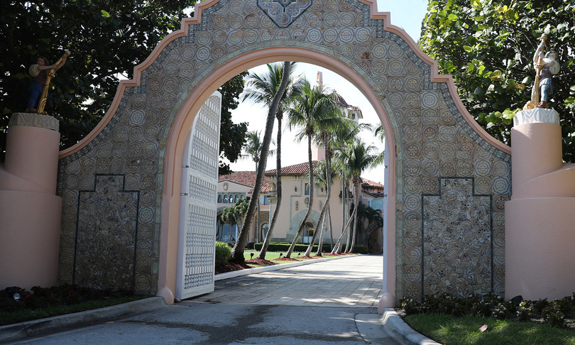 una notte casa trump palm beach mar a lago