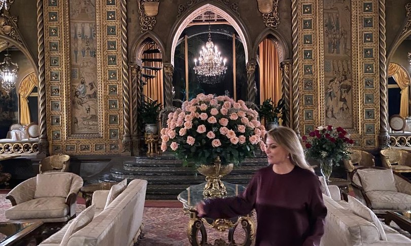 una notte casa trump palm beach mar a lago