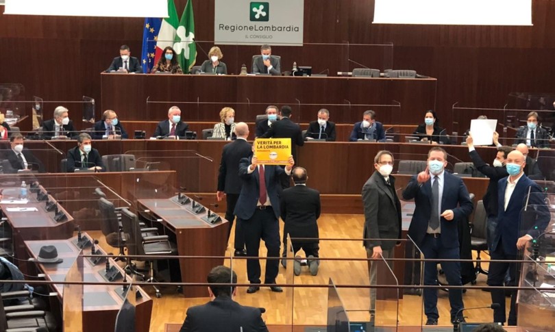 Covid Fontana Regione Lombardia zona rossa