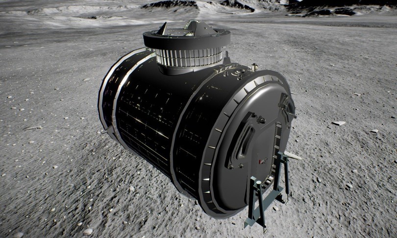 luna progetto cabina lunare
