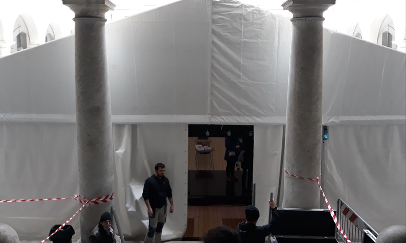 processo crollo ponte morandi tensostruttura anticontagio
