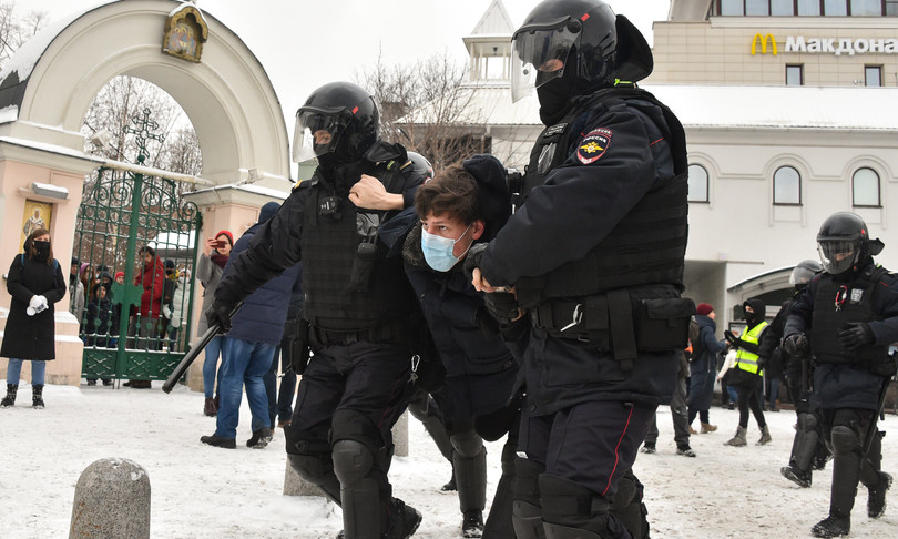 russia navalny proteste arresti