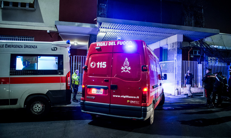 rogo appartamento Irpinia morto
