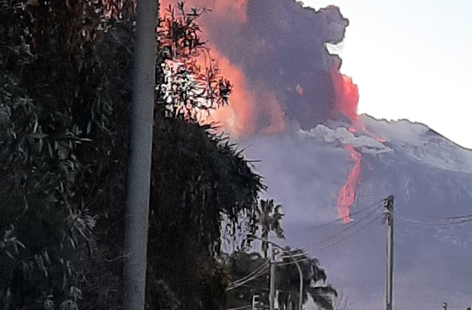 L'eruzione dell'Etna