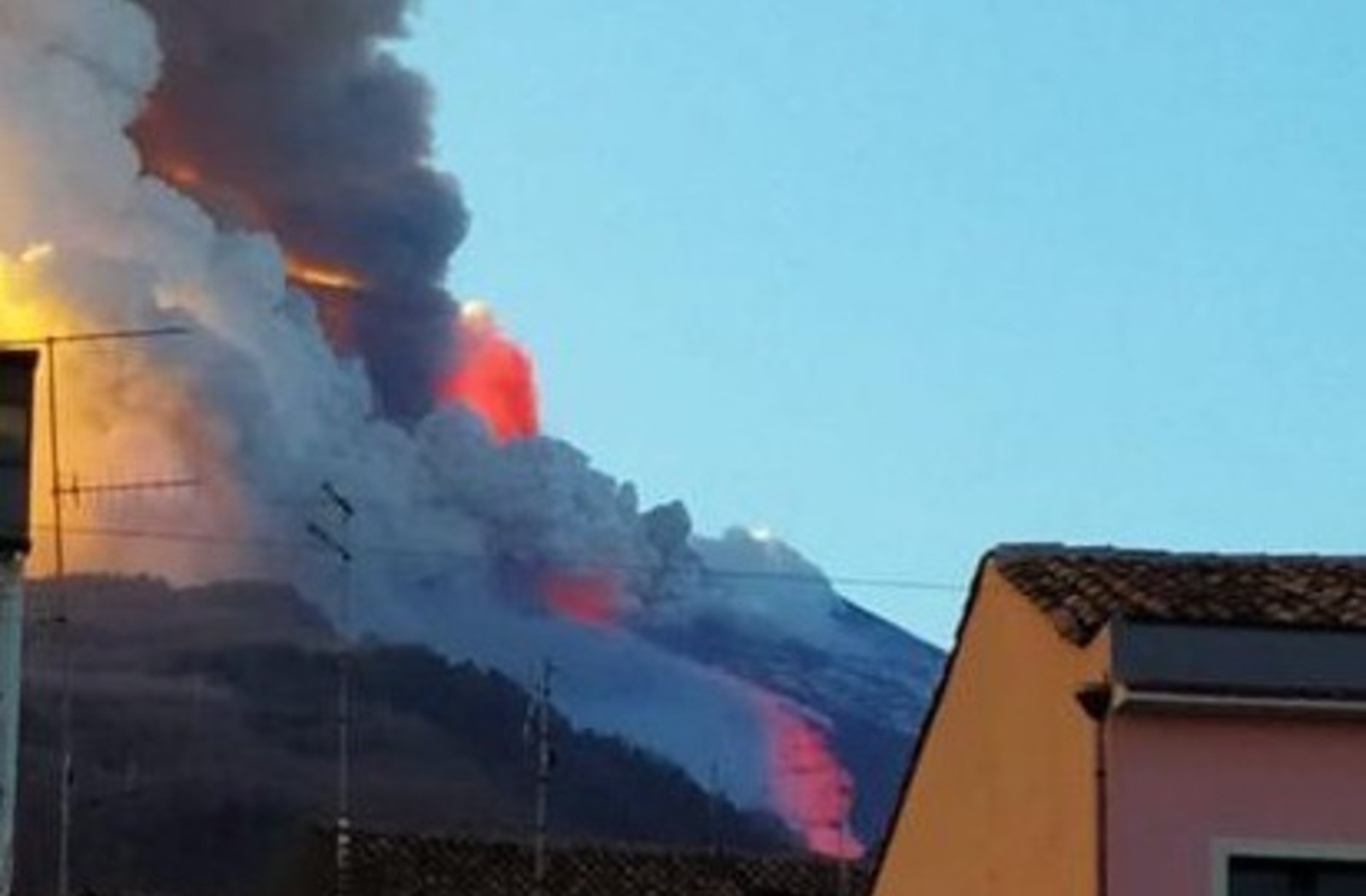 L'eruzione dell'Etna