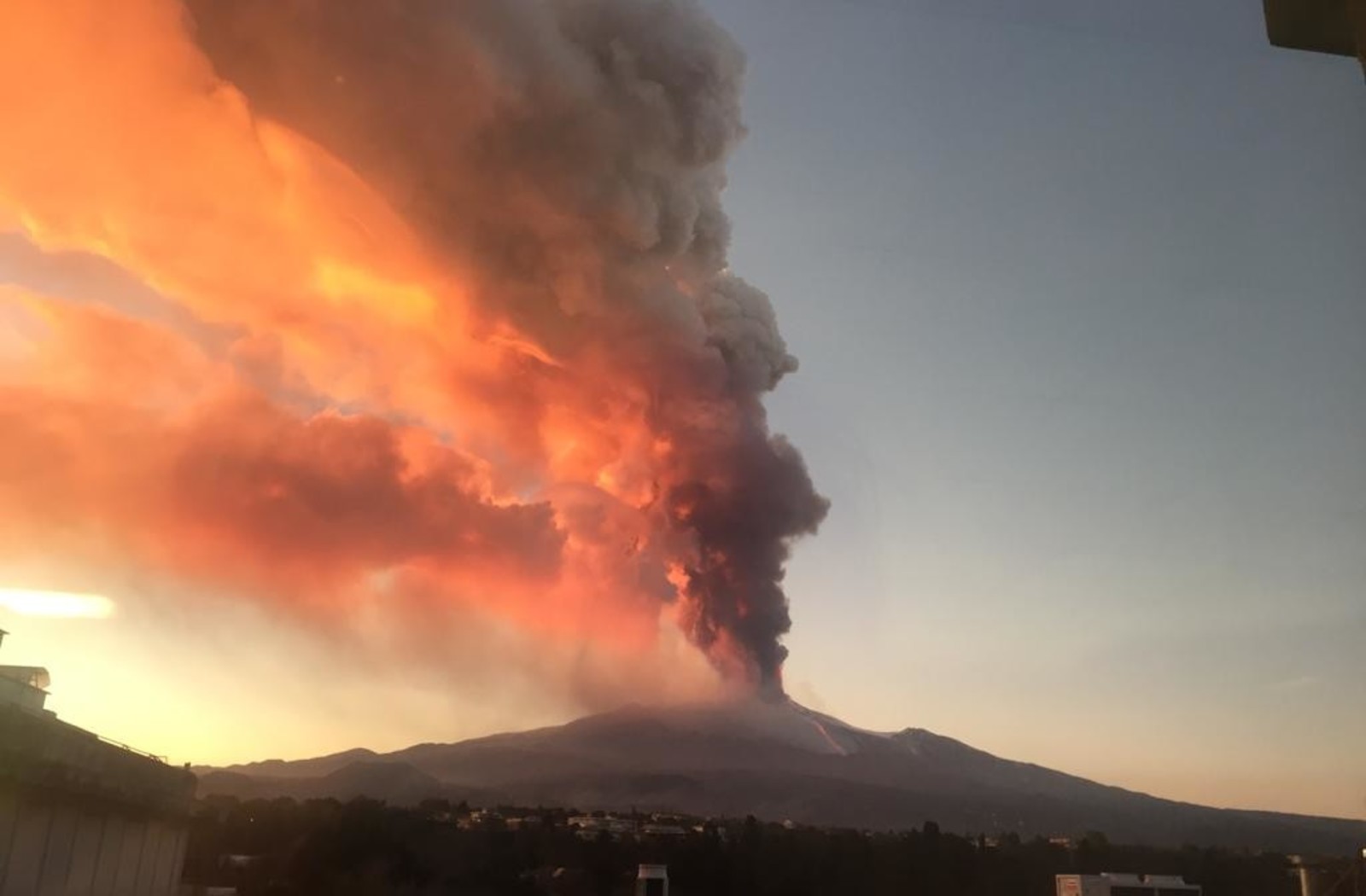 L'eruzione dell'Etna