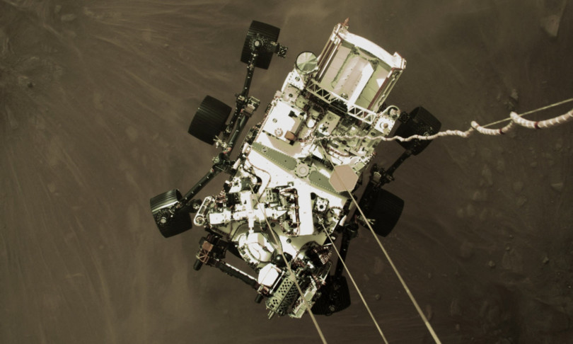 perseverance marte tecnica usata per ammartaggio