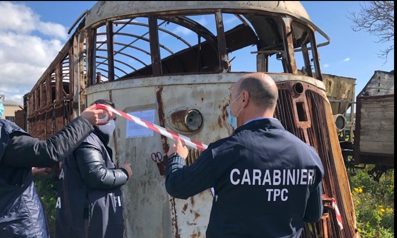treni Littorine sequestrate Sardegna