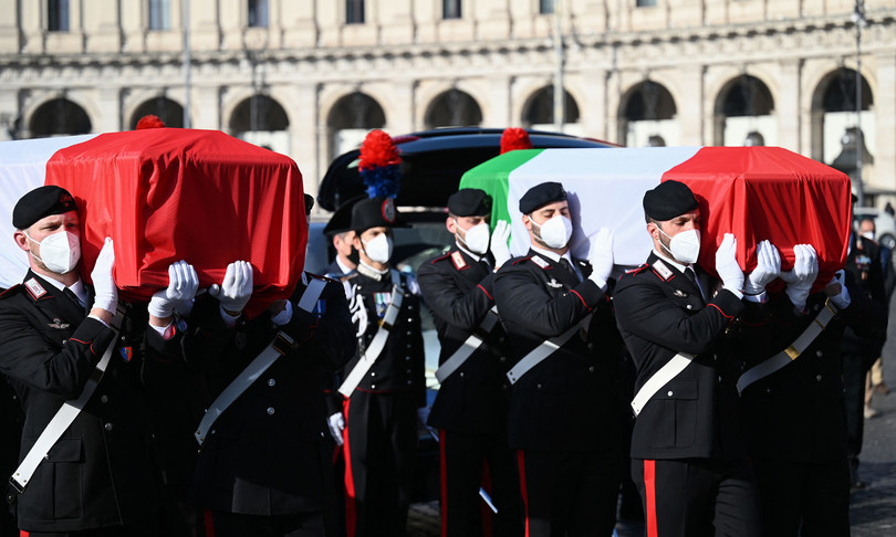 congo funerali stato ambasciatore attanasio carabiniere iacovacci