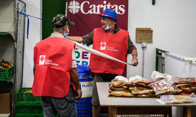 covid caritas ambrosiana cibo poveri
