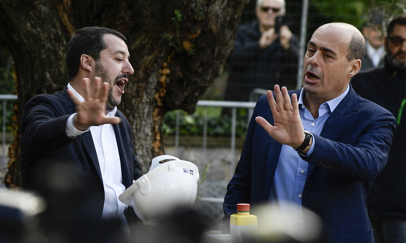 salvini zingaretti riaperture