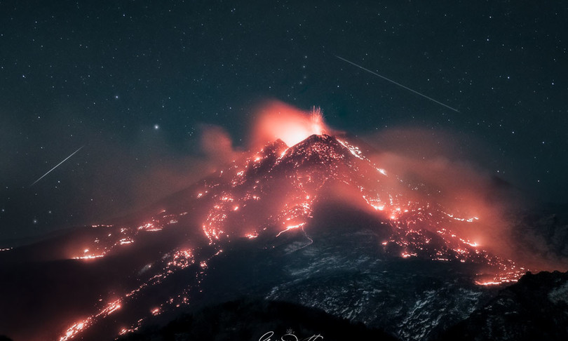 foto etna strega nasa