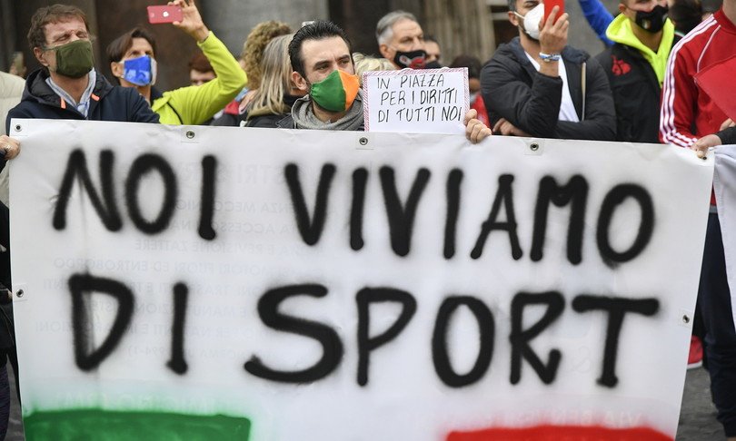 manifestazione sport palestre roma