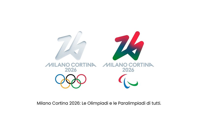 olimpiadi 2026 futura milano cortina malago vezzali compagnoni logo