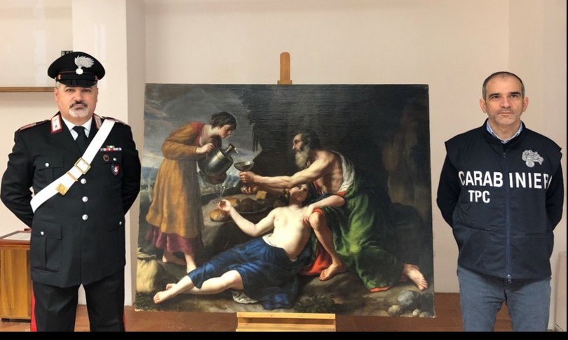 recuperano quadro rubato nazisti niccolo pussino