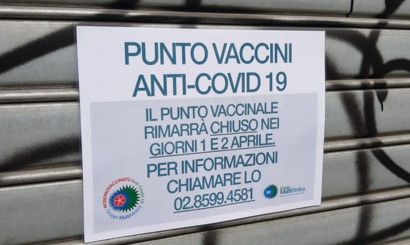 Chiuso museo hub Milano Regione liste vaccini