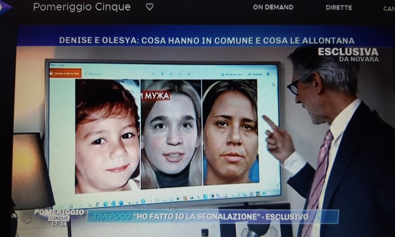 mamma Denise in attesa esami sangue e Dna della ragazza in Russia