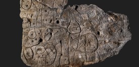 La mappa più antica d'Europa è incisa su una lastra funeraria