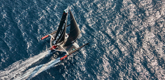 Soldini pronto a salpare per l'attraversamento della Manica