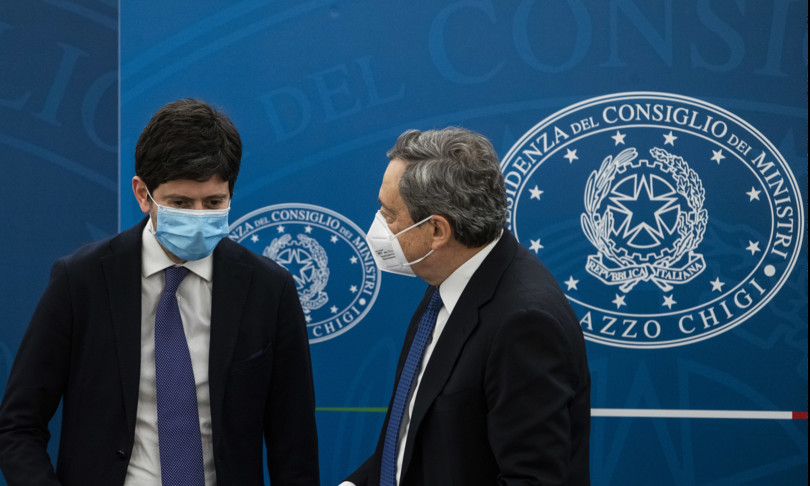 draghi rischio ragionato riaperture crescita italia
