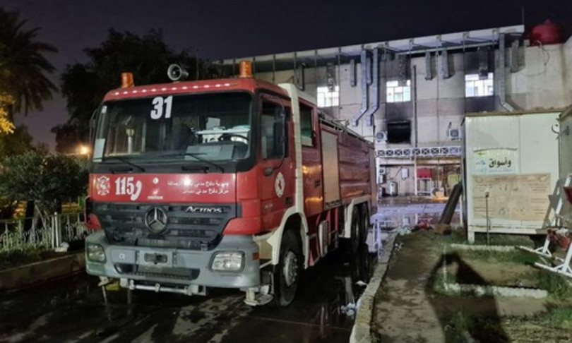 scoppia incendio ospedale covid iraq