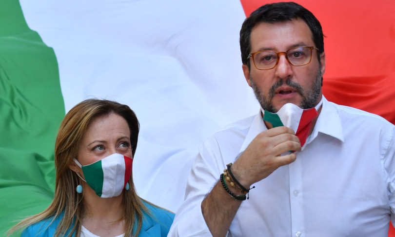 Meloni sfida Salvini votare ordine giorno contro coprifuoco