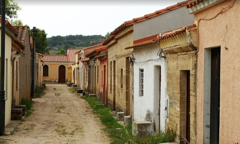 Sinis Oristanese borgo dimenticato western