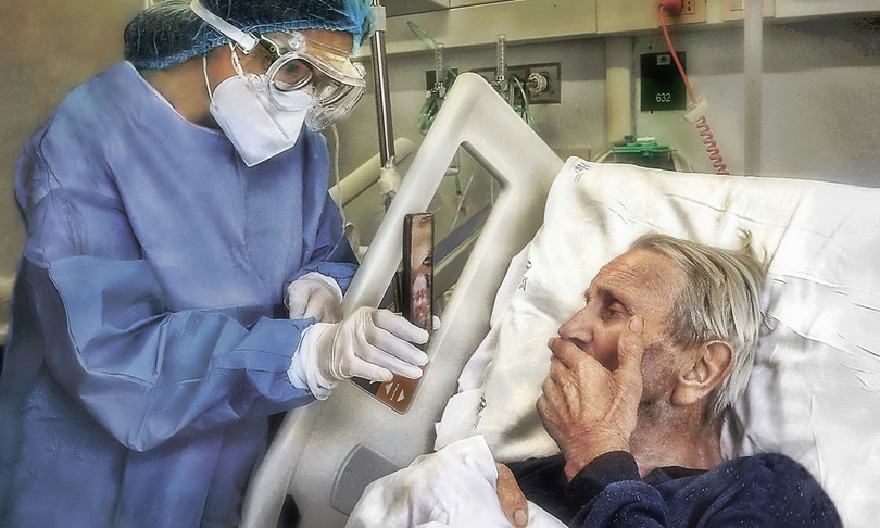 libro racconta immagini ospedali travolti pandemia