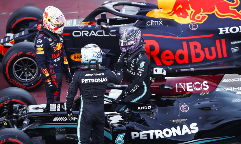 gp spagna hamilton pole numero 100 carriera