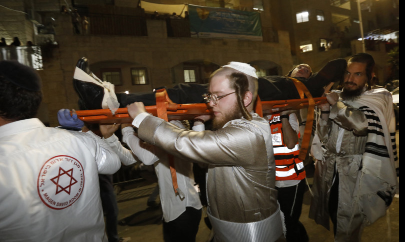 Israele sinagoga crollo insediamento morti
