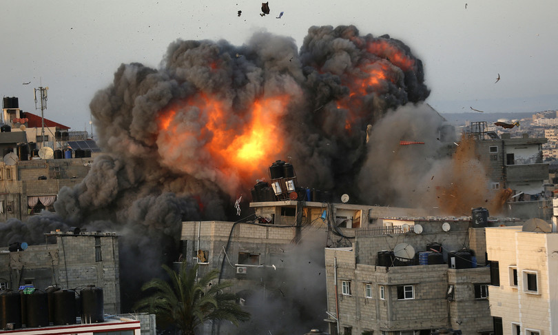 gaza decine attacchi forze israeliane contro hamas