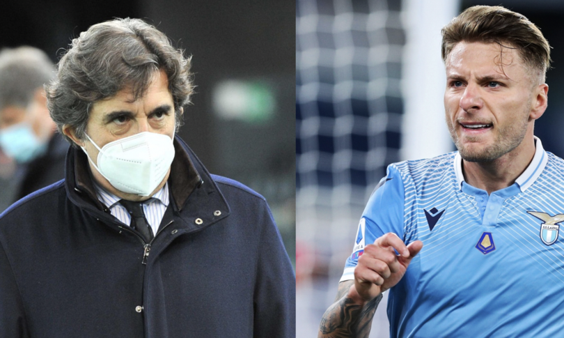 lazio torino scontro social immobile cairo