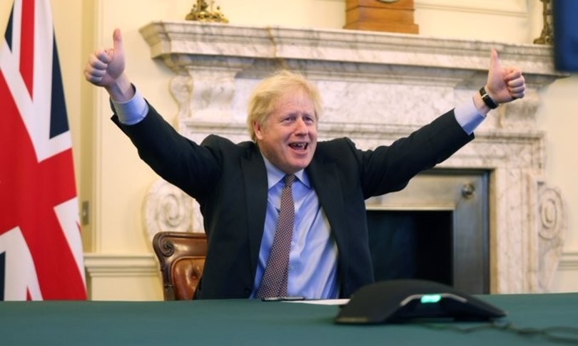 boris johnson politeista downing street