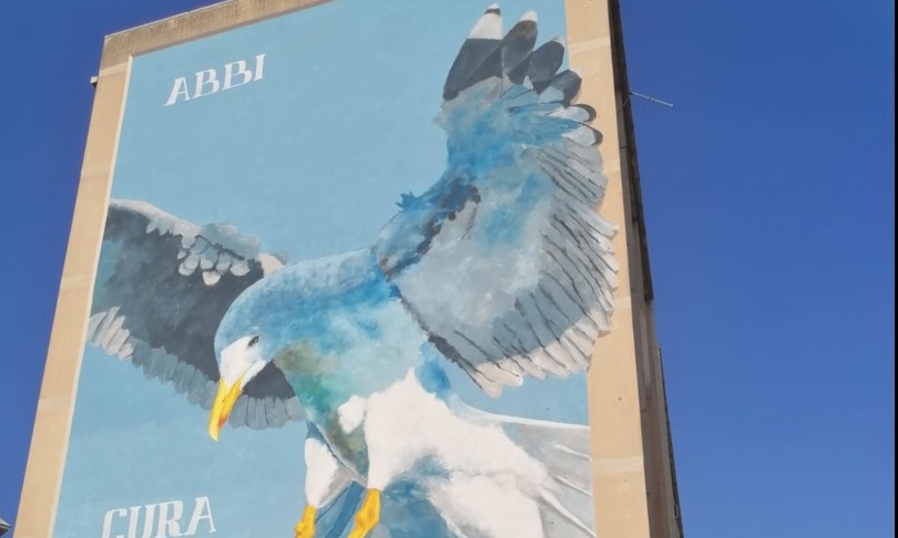 murales palermo gabbiano