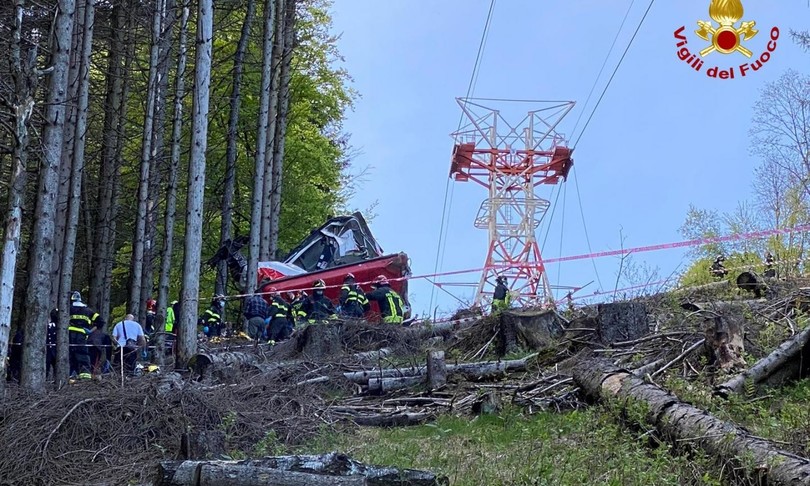 estromessa indagini funivia caduta gip esplode polemica
