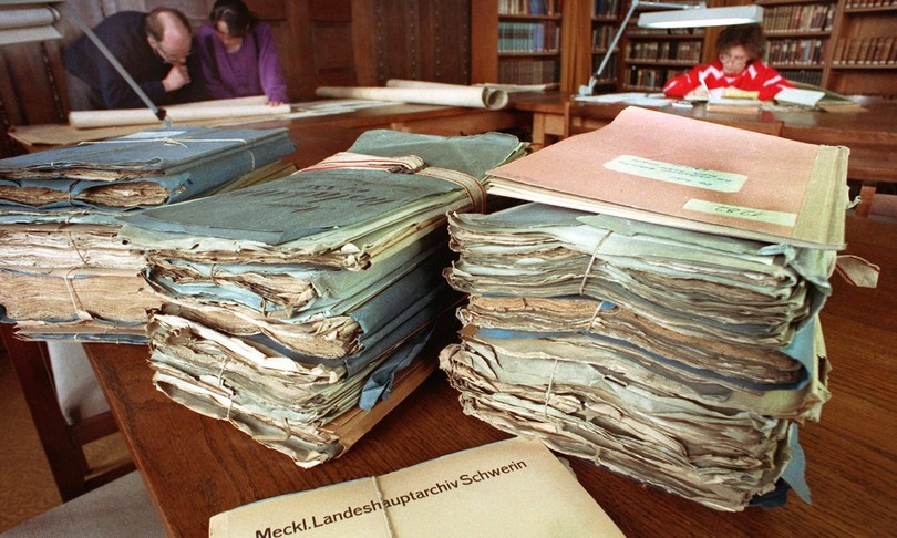 archivi stasi ddr berlino germania chiusi