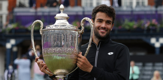 Berrettini è il primo italiano a vincere il torneo Queen's