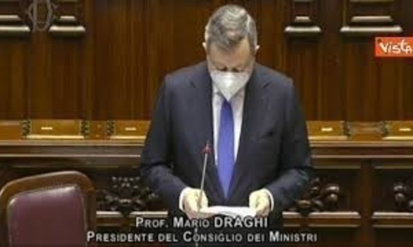 mario draghi economia migliora rischi da variantoi covid inflazione